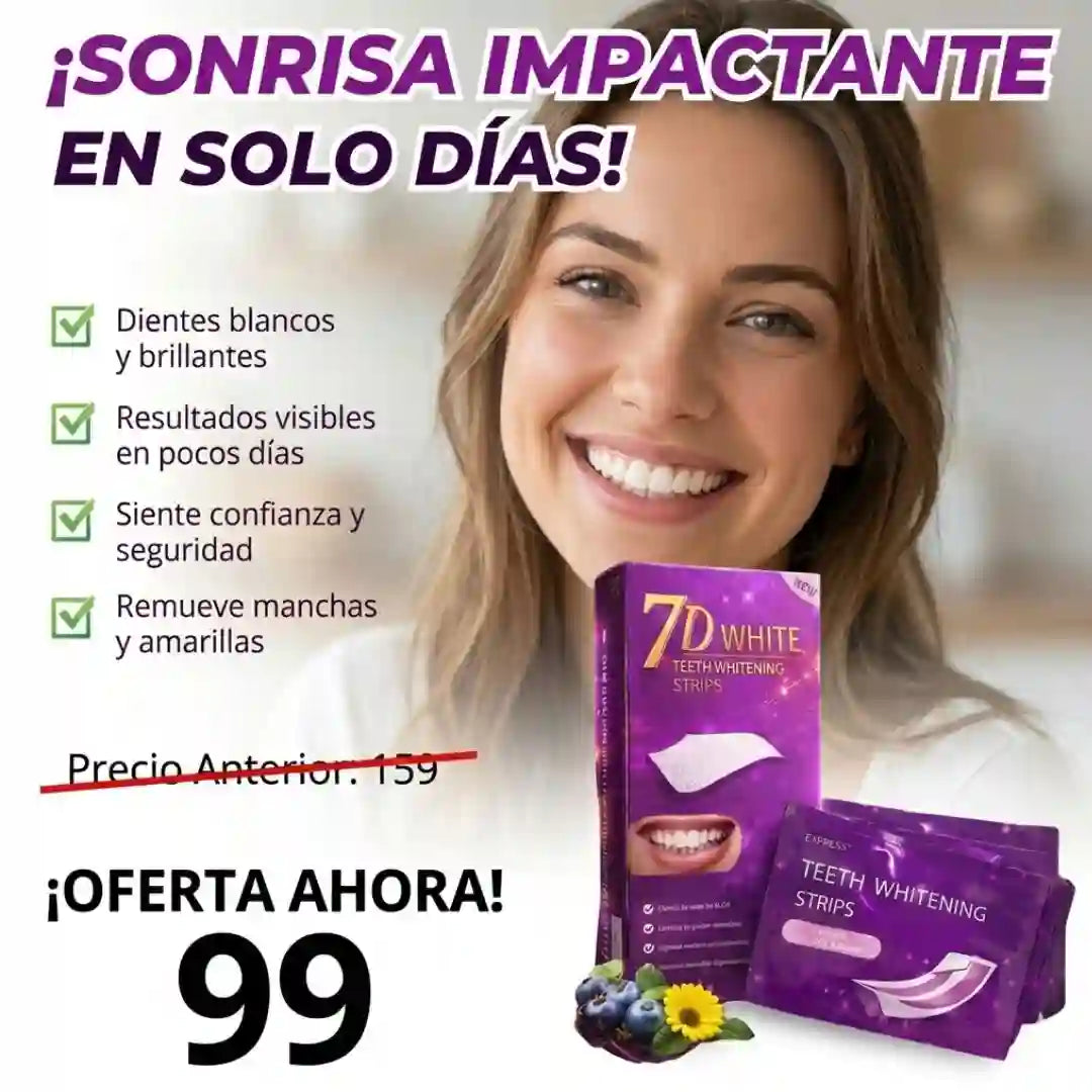 7D - BLANQUEADOR DE DIENTES
