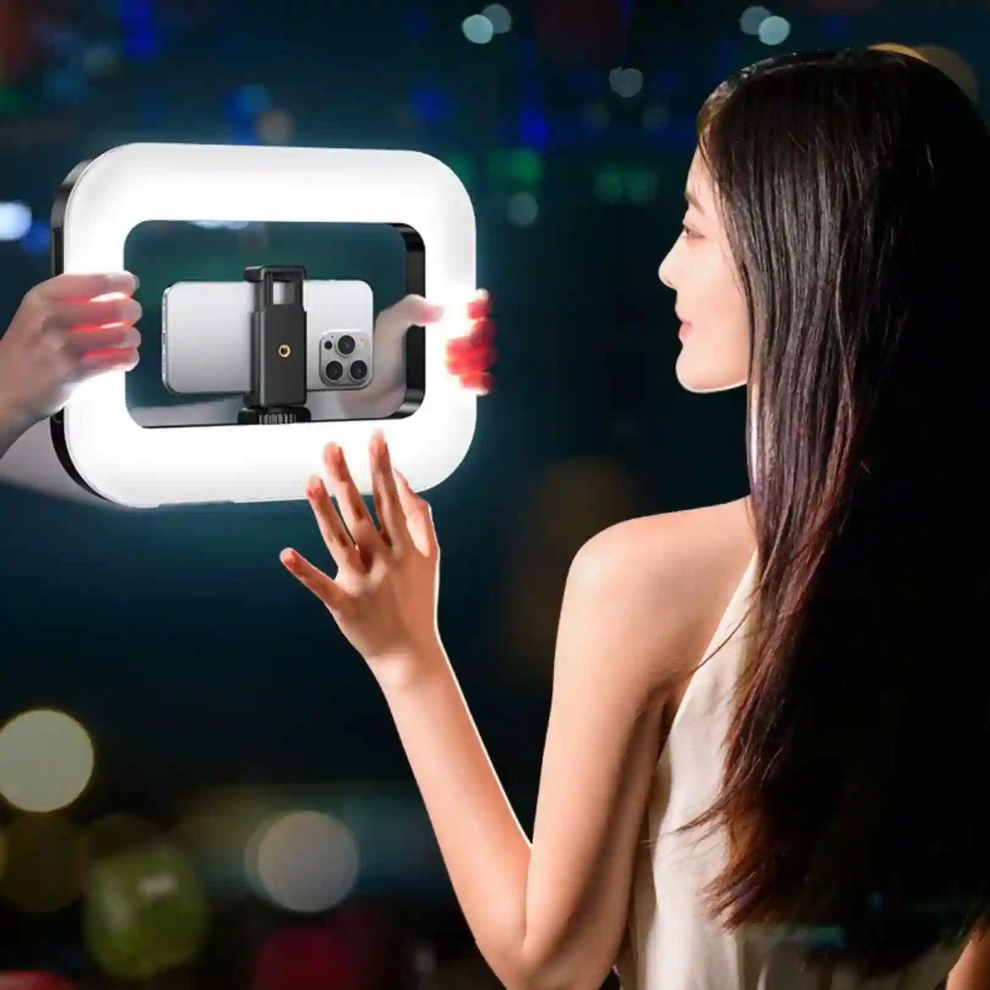 ARO DE LUZ RGB RECTANGULAR (PREMIUM)