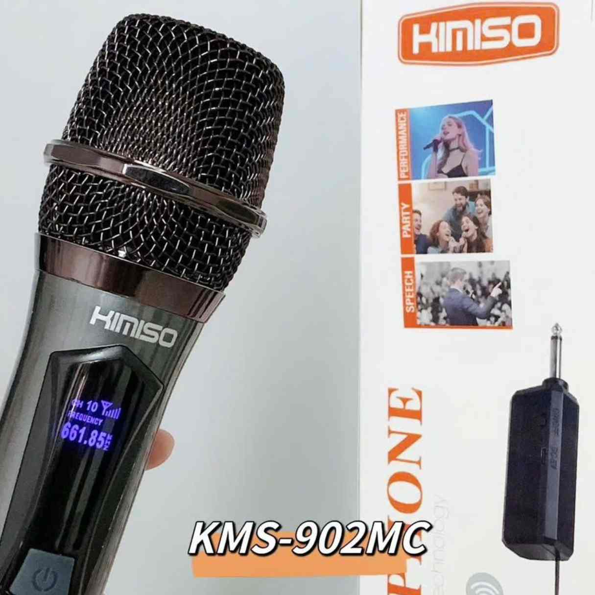 MICRÓFONO INALÁMBRICO DUAL - KIMISO*