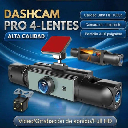 CÁMARA DE VEHÍCULO 4 EN 1 PRO