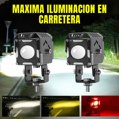 EXPLORADOR LUZ LED DELANTERO- TRIPLE TONALIDAD