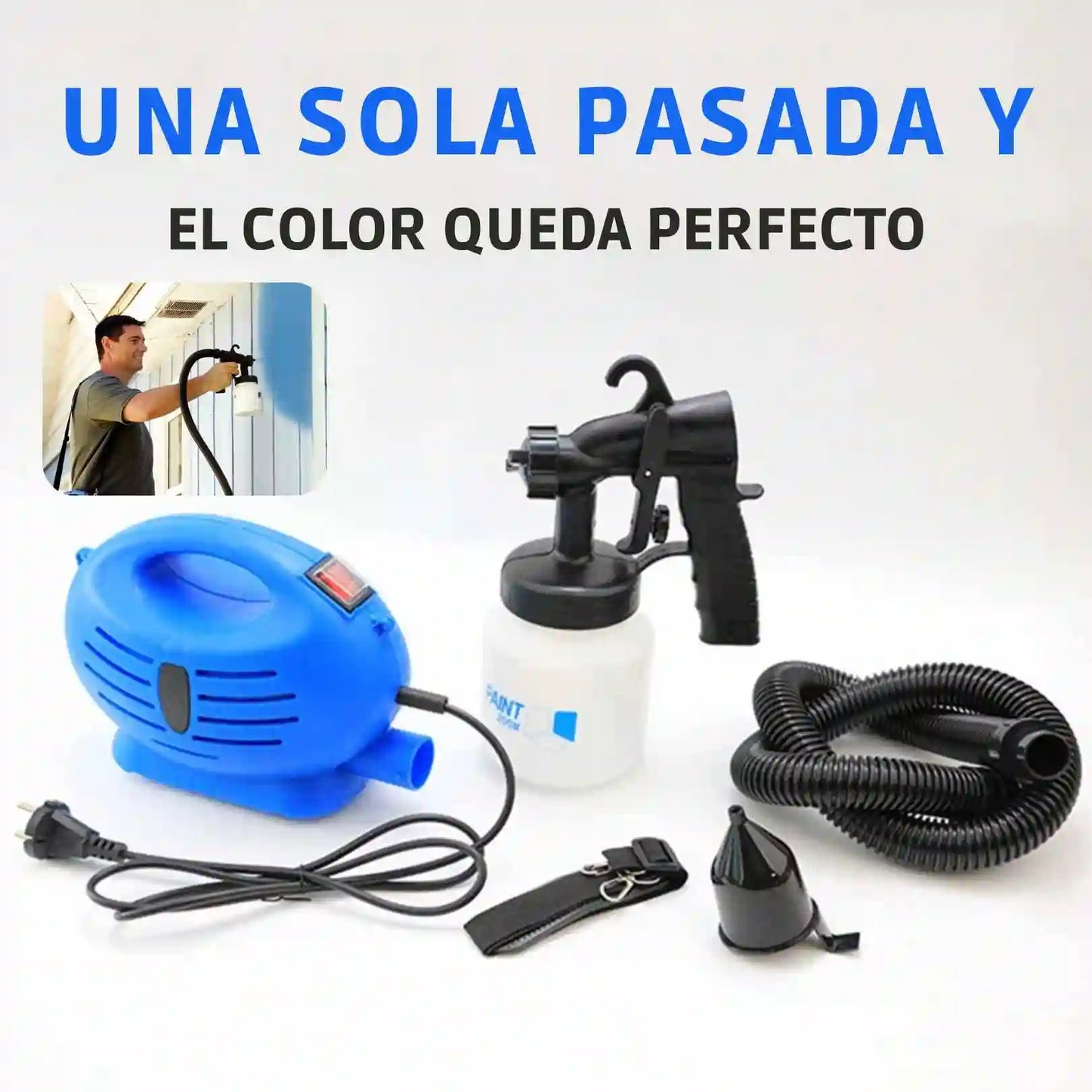 PISTOLA PULVERIZADORA DE PINTURA F-Y