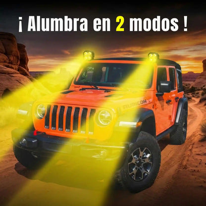 EXPLORADORAS ULTRA 4X4 PRO (15.000 LÚMENES - DOBLE COLOR)⚡