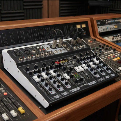 MEZCLADORA DE AUDIO DE 8 CANALES PROFESIONAL