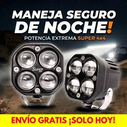 EXPLORADORAS ULTRA 4X4 PRO (15.000 LÚMENES - DOBLE COLOR)⚡