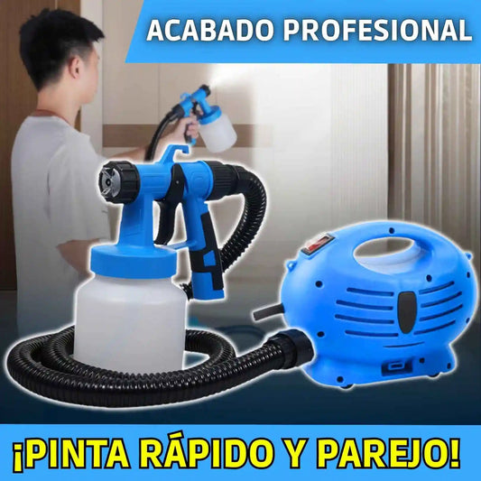 PISTOLA PULVERIZADORA CON COMPRESORA F-YN