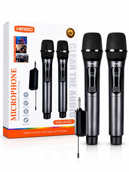 MICRÓFONO INALÁMBRICO DUAL - KIMISO*